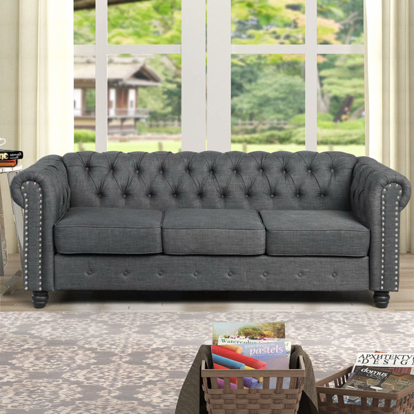 Canora Grey Gilles 82'' Upholstered Sofa & Reviews | Wayfair
