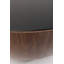 Coffee table Tear Drops Walnut 80cm