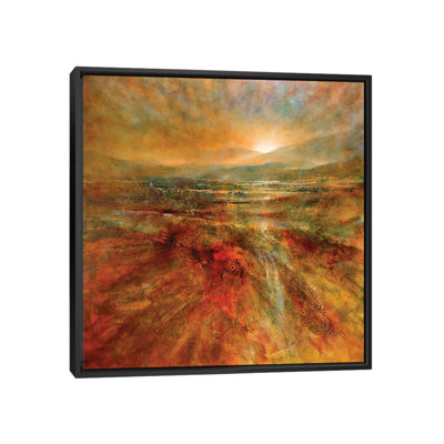Sunrise by Annette Schmucker - Floater Frame Print on Canvas