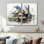 «Alytic Dessin of A City Buildings II - Cityscapes City Buildings », impressions sur toile