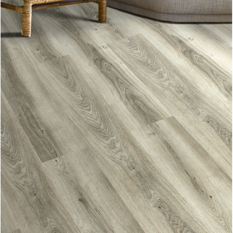 6mm Thick 7'' W x 48'' L Vinyl Plank, White Oak