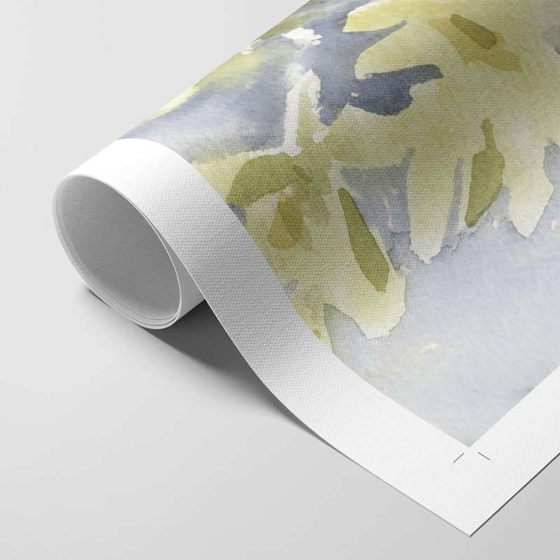 Forsythia Blooms I - Impression sur toile seulement - NON-CADRE, H 60 po x l 40 po