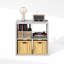 Cubicle 76.2cm H Media Shelves-121084220