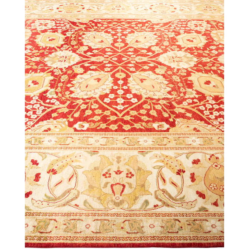 Uba One-of-a-Kind 9' 2" X 11' 7" Hand Knotted Area Rug
