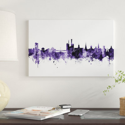 " Iowa City, Iowa Skyline " by Michael Tompsett
