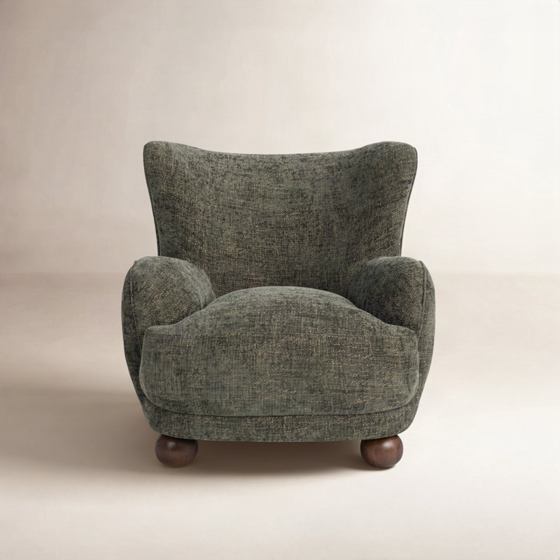 Penelope Upholstered Armchair, Winter Fir