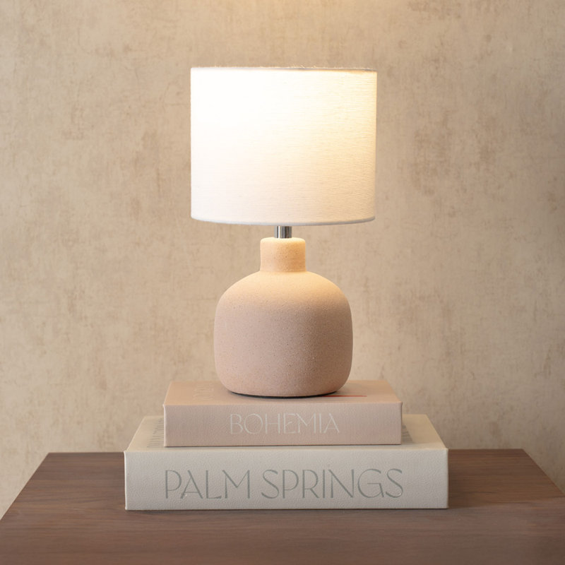 Chelsea Ceramic Table Lamp, Beige, Yes