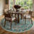 Goldene Animal and Insect Washable Floor Mat - Non-Slip Area Rug Non Slip Green Area Rug Low Pile Stain Resistant Throw Carpet for Dining Room-977659319