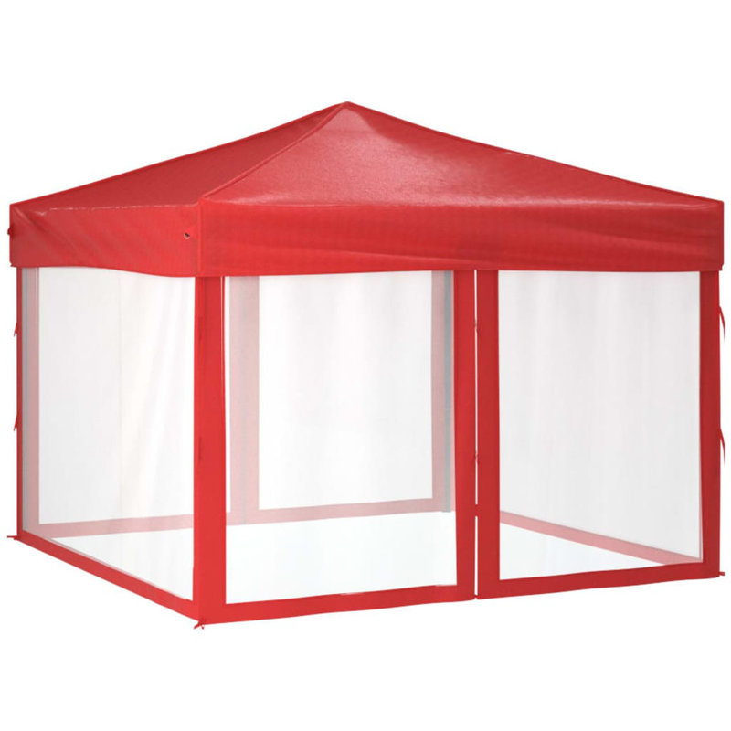 Anchia 3m x 3m Party Tent, Red
