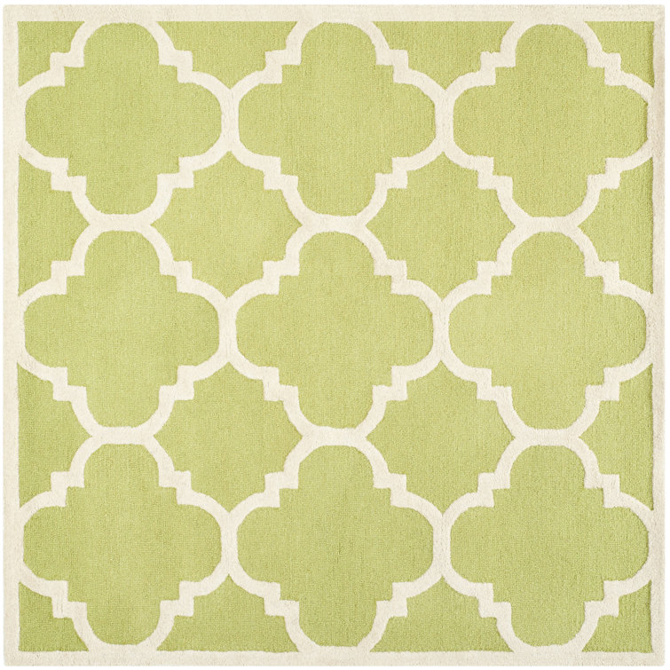 Cannen Hand Tufted Wool Geometric Rug