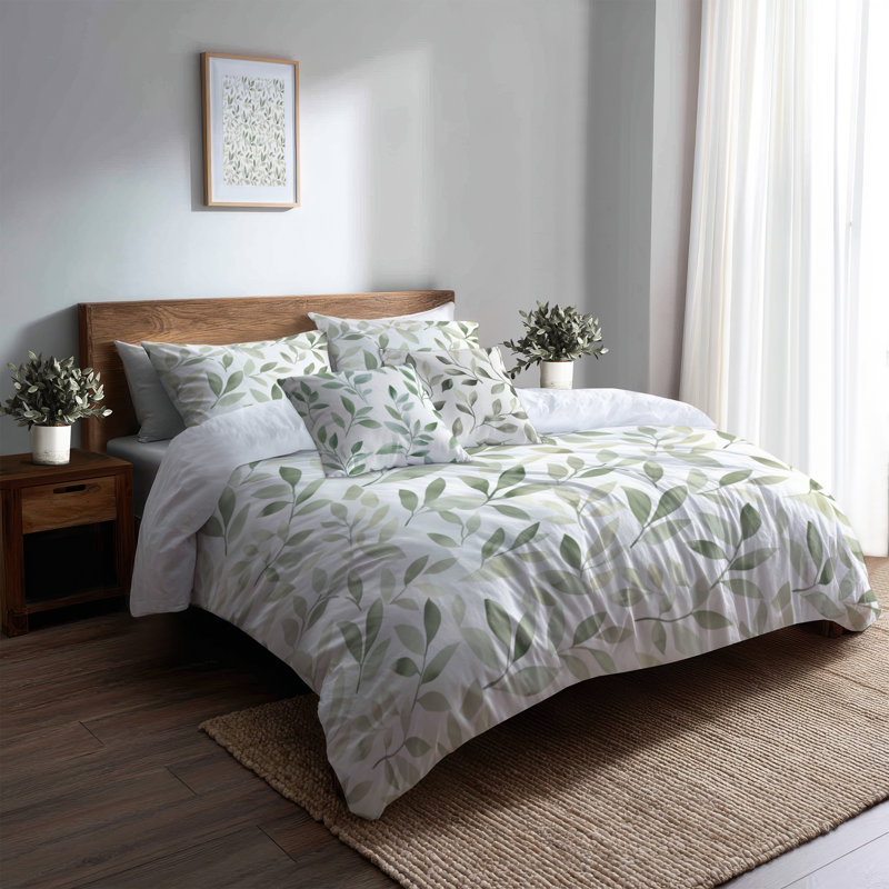 Ensemble de literie 6 pièces Modern, King Comforter + 5 Additional Pieces