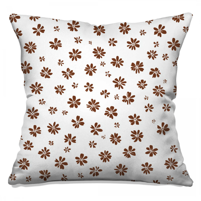 Coussin Floral, 18 po x 18 po