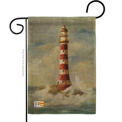 Double Sided 18.50'' H x 13.00'' W Burlap Garden Flag