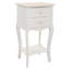 Glaze 38cm W Bedside Table