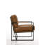 Fauteuil en cuir fleur Gains-302659150