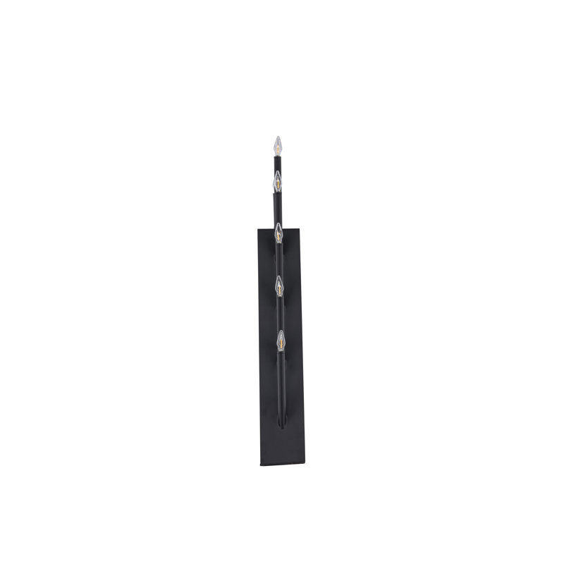 Muyi Steel Novelty Lamp, Black