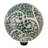 15"H Mosaic Gazing Globe with Scroll Pattern and Stand