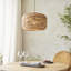 Toca Pendant light Lamp Shade finished in Natural