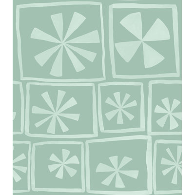 Susan Hable Floral Wallpaper Roll