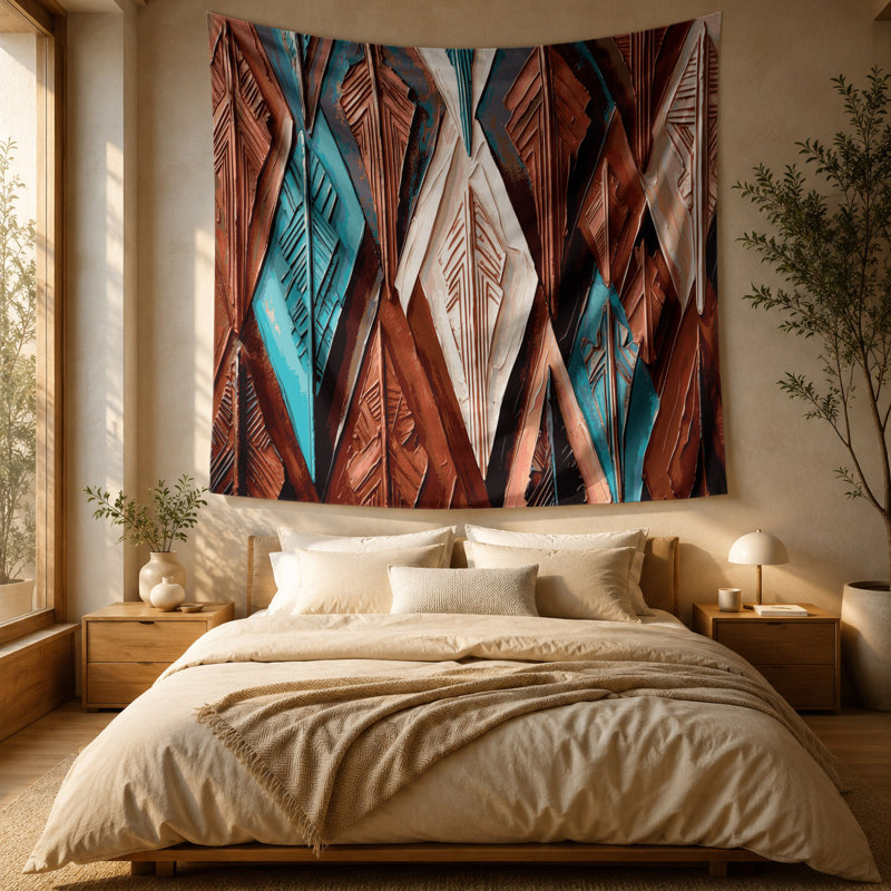 Tapisserie murale Southwestern, 51 po x 60 po