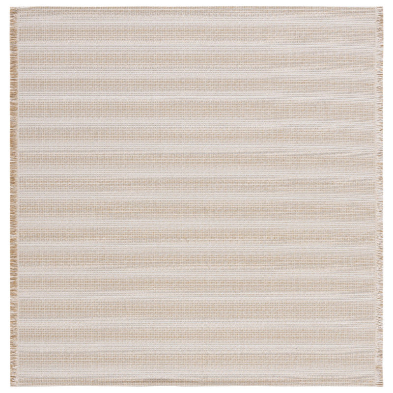 Leiner Performance Striped Rug, Square 6'4"