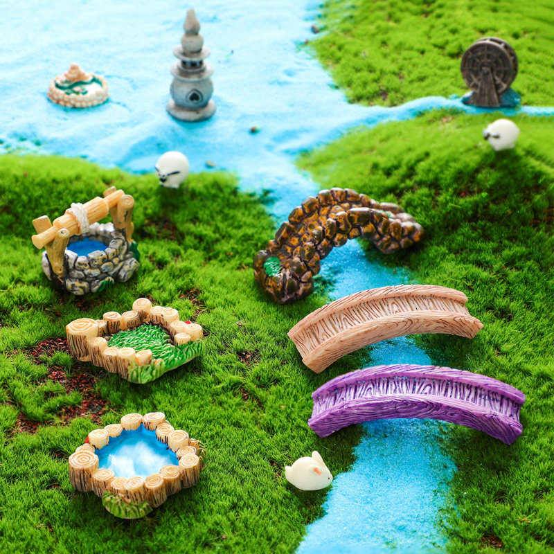 Mini-accessoires de jardin 12 pièces
