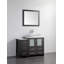  Framed 29.9" Single Bathroom Vanity Set with Mirror-27042771