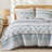 3-Piece King/Cal King Quilt Set,Aqua