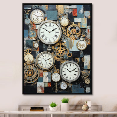 " Watches Horological Collage "