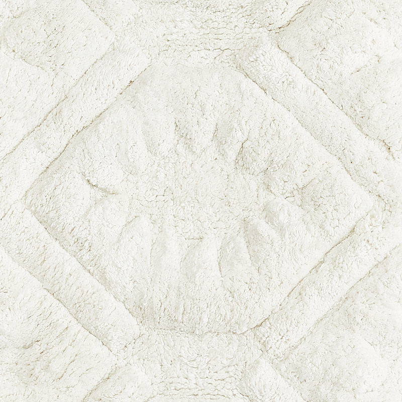 White Sands Bath Rug Antique White 21x34"