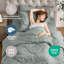 Ensemble d'édredon plissé avec draps Bed-in-a-Bag-103134072-103134074