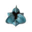 Vase bleu de forme libre