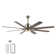 66'' Ceiling Fan with LED Lights