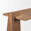 Console en bois massif 67 po Silpi