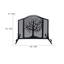 Analeia 43" 3-Panel Iron Fire Screen