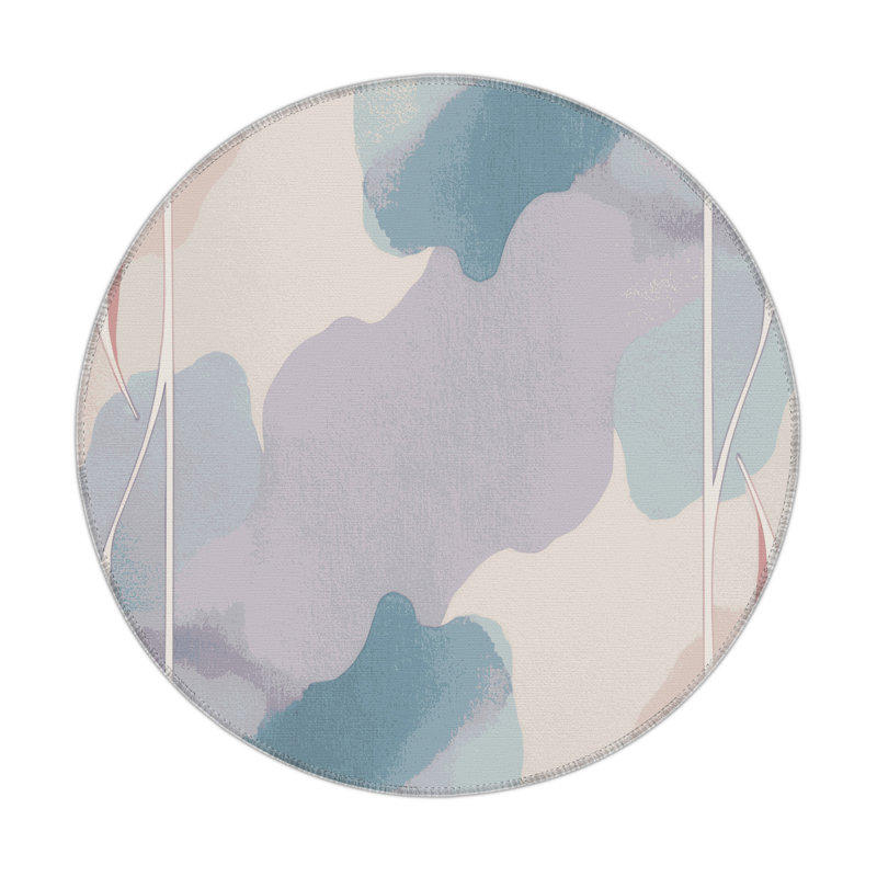Horizon Veil Indoor And Outdoor Area Rug, Round 5'