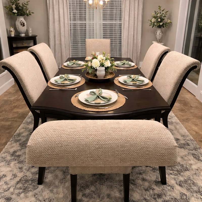 Dows Extendable Double Pedestal Dining Set