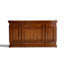 Bureau de réception vintage en placage de frêne de Mandchourie pour hall d'entrée de bureau