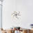 12 - Light Dimmable Globe Chandelier