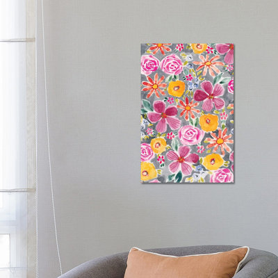 Lush Garden I by Amanda Mcgee - Wrapped Canvas Print