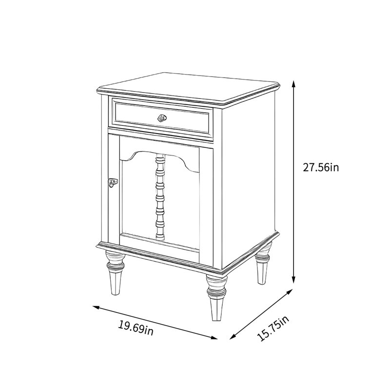Simple storage cabinet