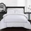 My Home Store Junco Duvet Cover Set Microfiber 3 Piece Luxury Bratta Stitch Duvet Cover Sets With Pillowcase-597396418-597396423