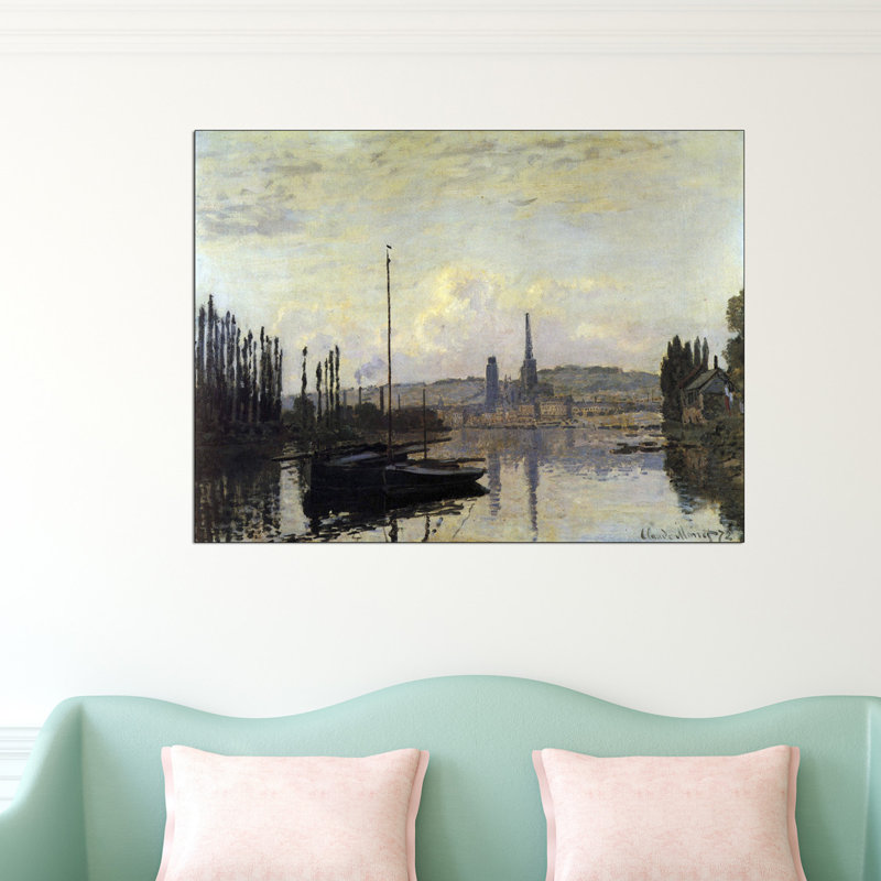 Claude Monet - Wrapped Canvas Painting, 60cm H x 80cm W x 1.8cm D