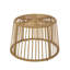 Table d'appoint en rotin pour le salon