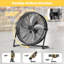 Ventilateur tambour en métal 20 vitesses 4 vitesses-125430951