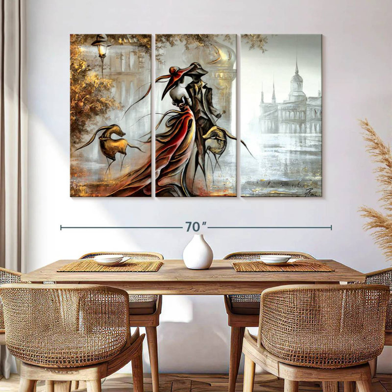 Hardie A Blind Date, 42" H x 65" W