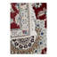 Red Fine Hand Knotted Persian Silk & wool Nain 2'9"X 6'6"
