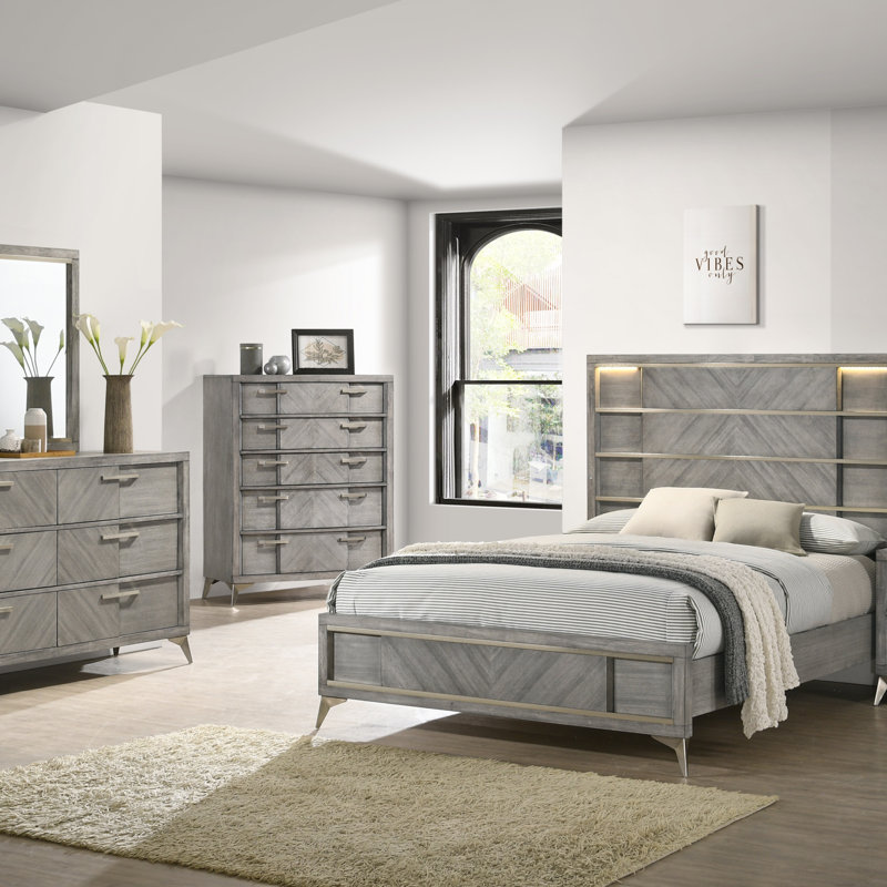 Miroir gris