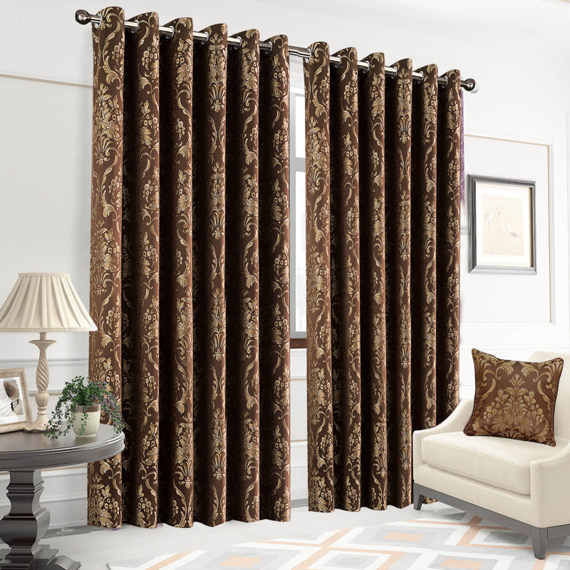 Sheer Curtain Pair, 108 W x 220 D cm, Teal
