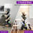 Sindel 6-Tier Tree Bookshelf With Lighting and Remote Control-1014479005